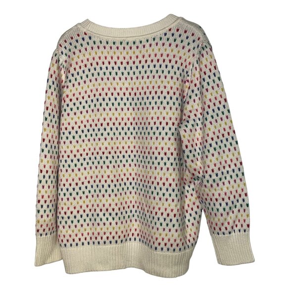 NWOT Talbot's Women's 3X Multicolor Knit Sweater - Picture 2 of 8